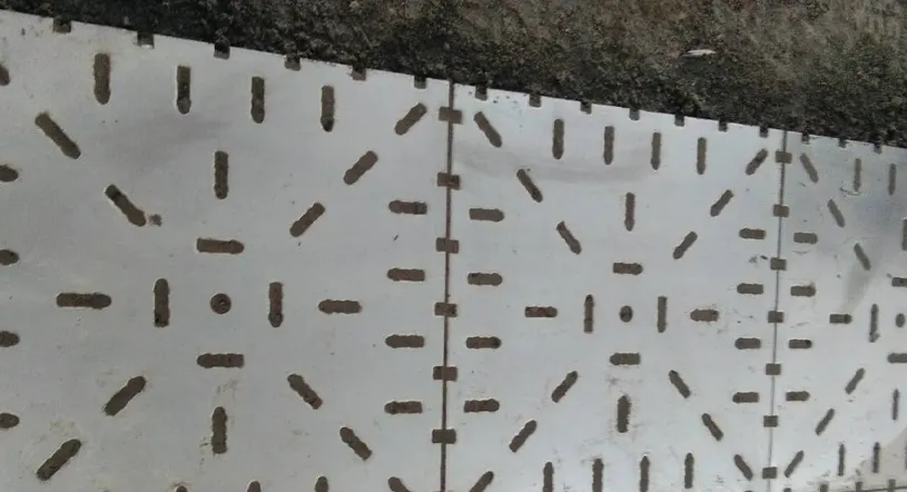 Fill the hole with implosion. And apply glue to the installation area.