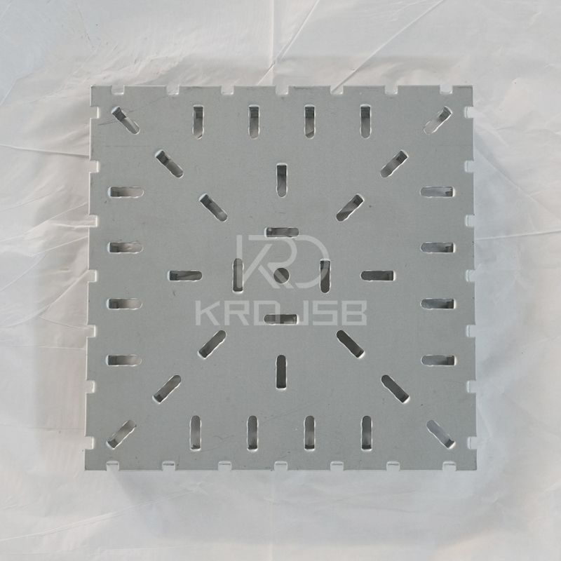 Galvanized steel metal floor