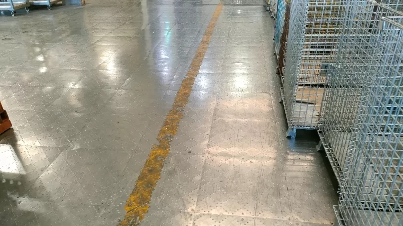 Steel Floor Tiles for Food Industry Workshops